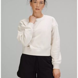Lululemon Softstreme Perfectly Oversized Cropped Crew
